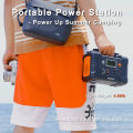 portable solar generator Outdoor solar kit batteries
